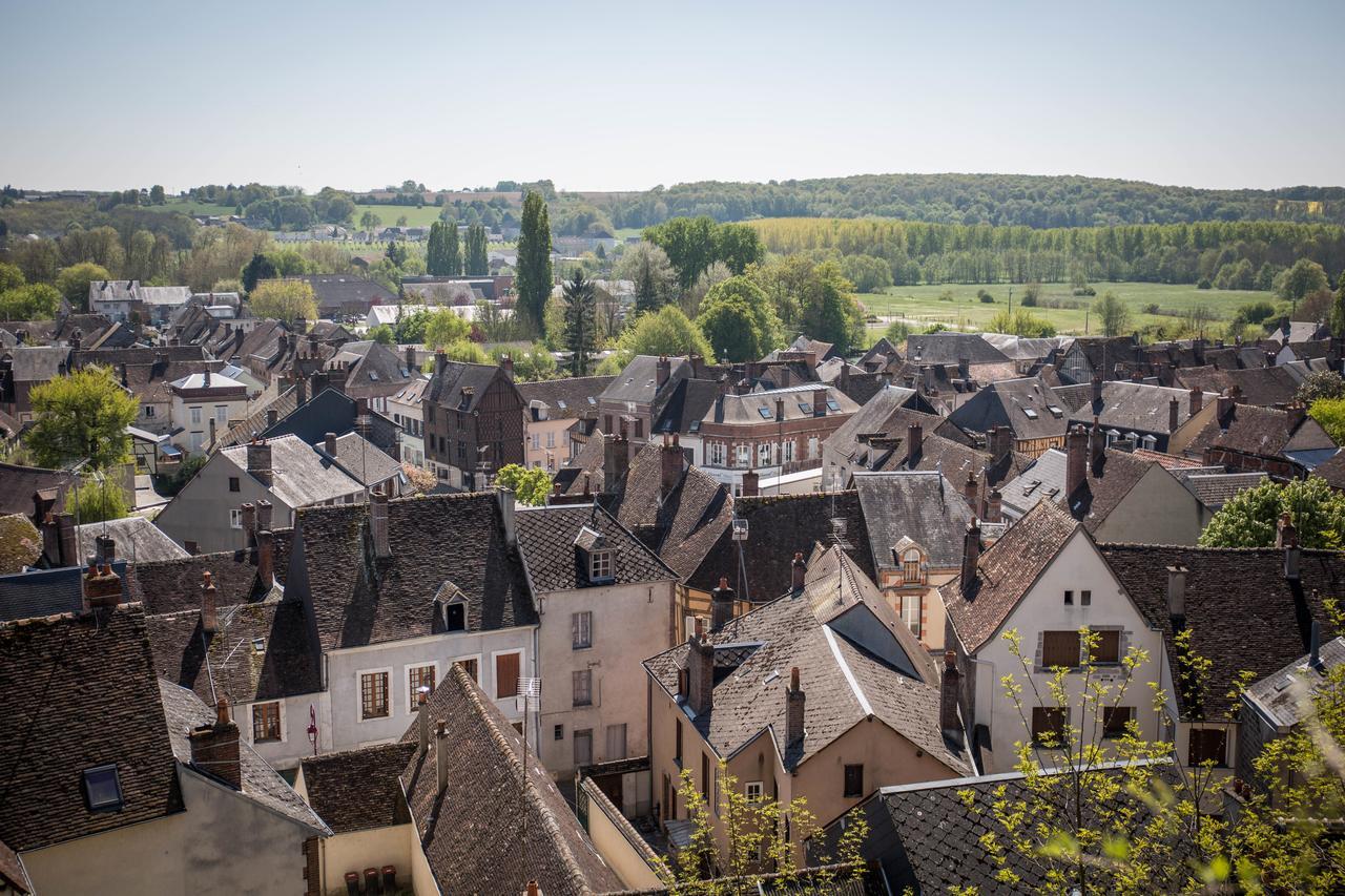 Hotel Le Sauvage Château-Renard Exterior foto